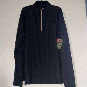 New Ozark Trail Women’s Black Quarter-Zip Pullover Sz XL